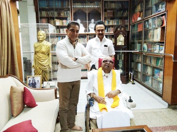 Picking ideologies from everyone: Kamal Hassan after meeting Karunanidhi Picking ideologies from everyone: Kamal Hassan after meeting Karunanidhi