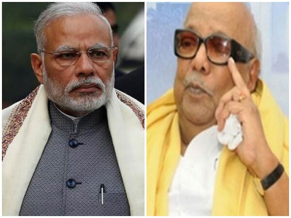 PM Modi, Andhra CM enquire about ailing DMK chief Karunanidhi PM Modi, Andhra CM enquire about ailing DMK chief Karunanidhi