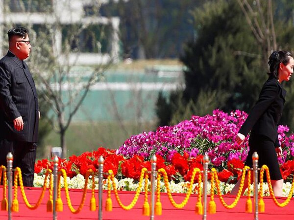 Kim Jong Un promotes his sister Kim Yo Jong to politburo Kim Jong Un promotes his sister Kim Yo Jong to politburo