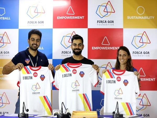 Virat Kohli launches Forca Goa Foundation Virat Kohli launches Forca Goa Foundation