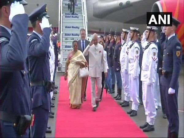 President Kovind arrives in Greece President Kovind arrives in Greece