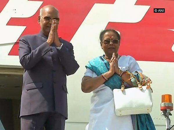 President Kovind returns to India after successful African countries visit President Kovind returns to India after successful African countries visit