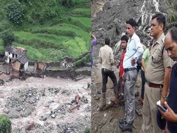 U'khand: Cloudburst damages houses, vehicles U'khand: Cloudburst damages houses, vehicles U'khand: Cloudburst damages houses, vehicles