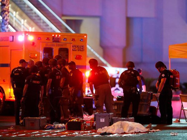 More than 20 dead, 100 injured in Las Vegas shooting  More than 20 dead, 100 injured in Las Vegas shooting