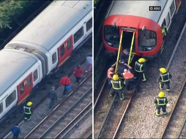 Several injured after explosion at Tube train station in London Several injured after explosion at Tube train station in London