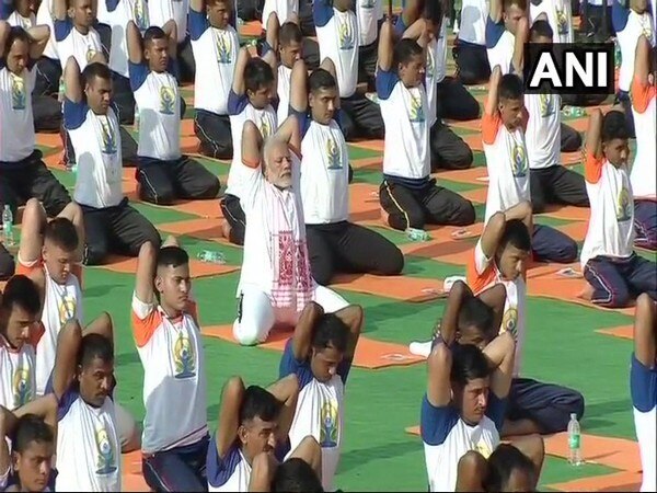 'Yoga is India's gift to world' 'Yoga is India's gift to world'