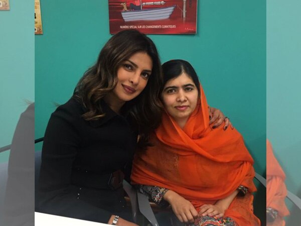 Malala Yousafzai shares picture with Priyanka Chopra Malala Yousafzai shares picture with Priyanka Chopra