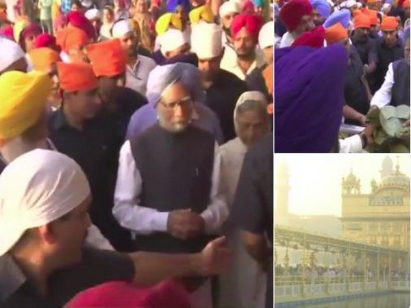 Manmohan Singh pay obeisance at Golden Temple Manmohan Singh pay obeisance at Golden Temple