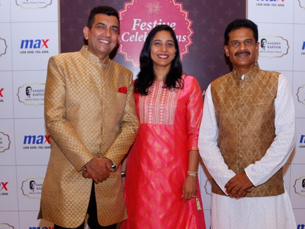 Max Fashion launches 'Festive Collection' with Padma Shri Chef Sanjeev Kapoor, wife Alyona Kapoor Max Fashion launches 'Festive Collection' with Padma Shri Chef Sanjeev Kapoor, wife Alyona Kapoor