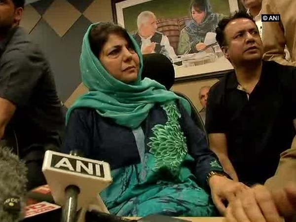 Mehbooba Mufti resigns as J-K Chief Minister Mehbooba Mufti resigns as J-K Chief Minister