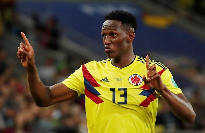 Everton sign Yerry Mina for 30.25 million Euros Everton sign Yerry Mina for 30.25 million Euros