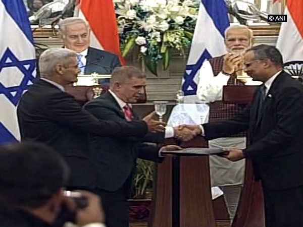 India, Israel sign 9 MoUs to boost cooperation in various fields India, Israel sign 9 MoUs to boost cooperation in various fields
