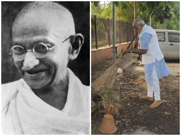Gandhi Jayanti: India pays tribute to 'Father of the Nation' with 'Swachh Bharat Abhiyan' Gandhi Jayanti: India pays tribute to 'Father of the Nation' with 'Swachh Bharat Abhiyan'