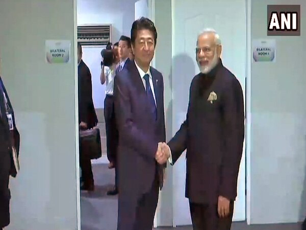 ASEAN Summit: PM Modi, Japan PM Shinzo Abe hold bilateral meeting ASEAN Summit: PM Modi, Japan PM Shinzo Abe hold bilateral meeting