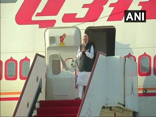 PM Modi arrives in Oman PM Modi arrives in Oman