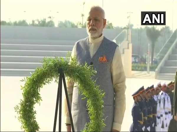 PM Modi pays tribute at Wahat Al Karama PM Modi pays tribute at Wahat Al Karama