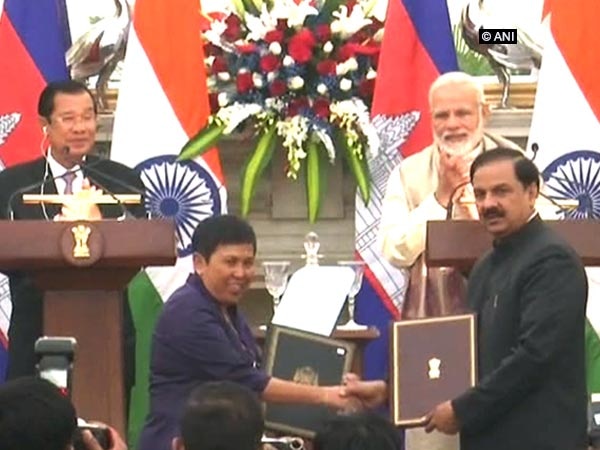 India, Cambodia call for firm counter-terrorism steps India, Cambodia call for firm counter-terrorism steps