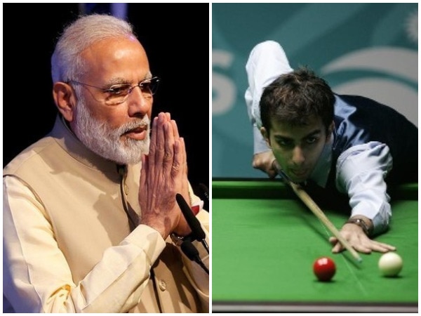 PM Modi congratulates Pankaj Advani for 18th world title PM Modi congratulates Pankaj Advani for 18th world title