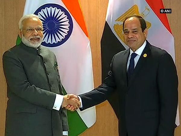 PM Modi holds bilateral talks with Egyptian President el-Sisi PM Modi holds bilateral talks with Egyptian President el-Sisi