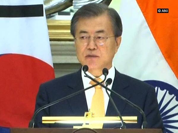 President Moon praises PM Modi for strengthening India-Korea relations President Moon praises PM Modi for strengthening India-Korea relations