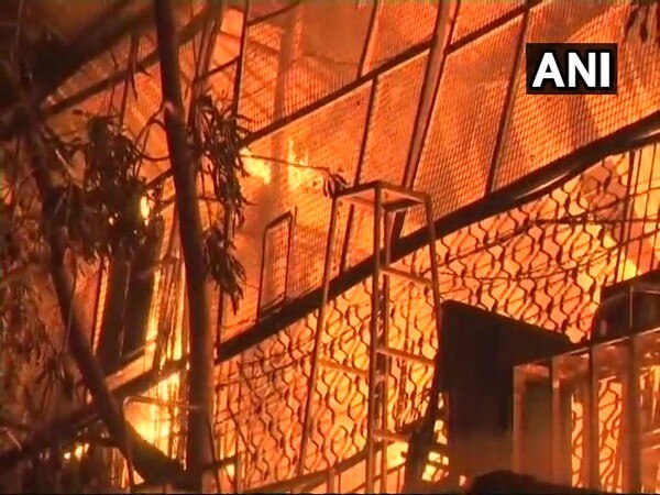 Fire breaks out at chemical factory in Mumbai Fire breaks out at chemical factory in Mumbai