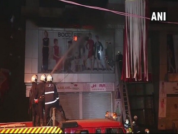 Fire breaks out in Mumbai mall Fire breaks out in Mumbai mall