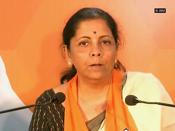 Congress did nothing for Gujarat when it ruled country: Sitharaman