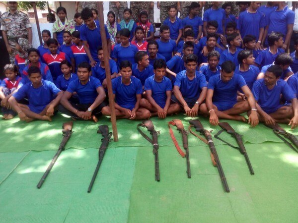 60 Naxals surrender in Chhattisgarh 60 Naxals surrender in Chhattisgarh