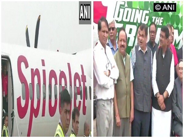 India's first Biofuel flight takes off India's first Biofuel flight takes off