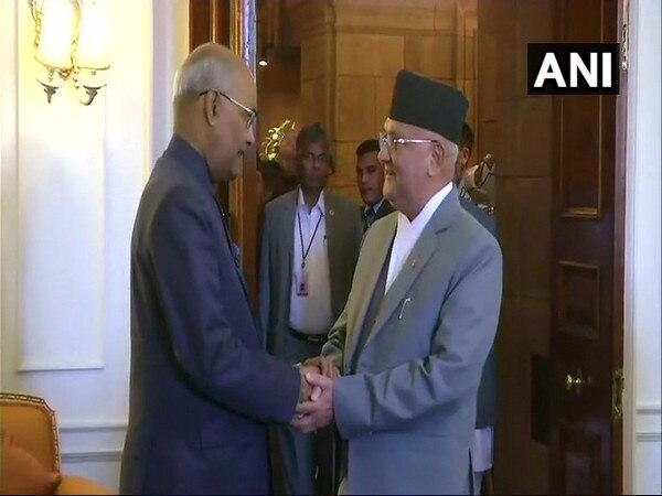 Oli meets President Kovind, will discuss India-Nepal issues Oli meets President Kovind, will discuss India-Nepal issues