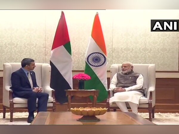 PM Modi discusses bilateral issues with UAE Foreign Minister PM Modi discusses bilateral issues with UAE Foreign Minister