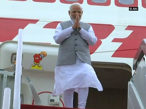 PM Modi reaches Qingdao for SCO Summit PM Modi reaches Qingdao for SCO Summit