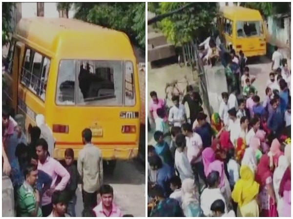 School bus kills six-year-old student in Ghaziabad School bus kills six-year-old student in Ghaziabad