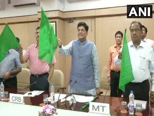 Piyush Goyal flags off Naini-Doon Janshatabdi Piyush Goyal flags off Naini-Doon Janshatabdi