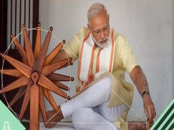 PM Modi bats for 'Khadi for transformation' PM Modi bats for 'Khadi for transformation'