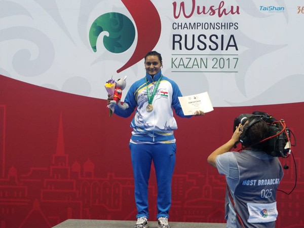 Pooja Kadian hands India its first gold in Wushu World C'ships Pooja Kadian hands India its first gold in Wushu World C'ships