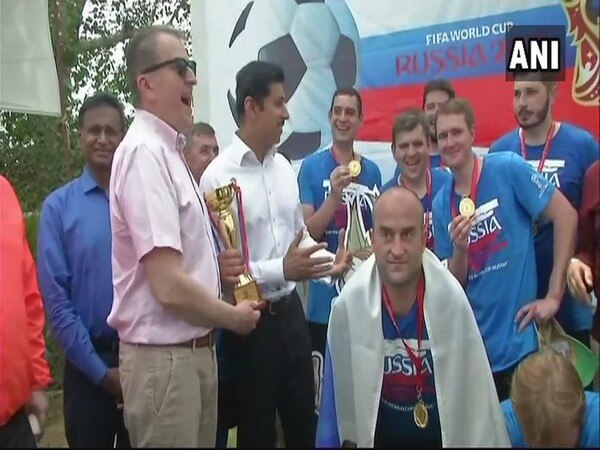 Russian embassy organises Diplomatic Football Tournament in Delhi Russian embassy organises Diplomatic Football Tournament in Delhi