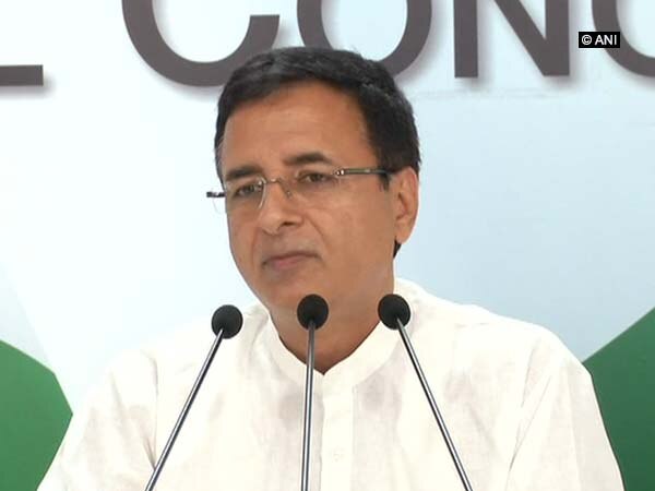 Cong never used services of Cambridge Analytica: Surjewala Cong never used services of Cambridge Analytica: Surjewala