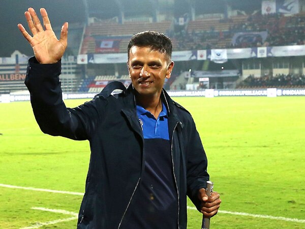 Fantastic to see youngsters get to play pro football: Dravid Fantastic to see youngsters get to play pro football: Dravid