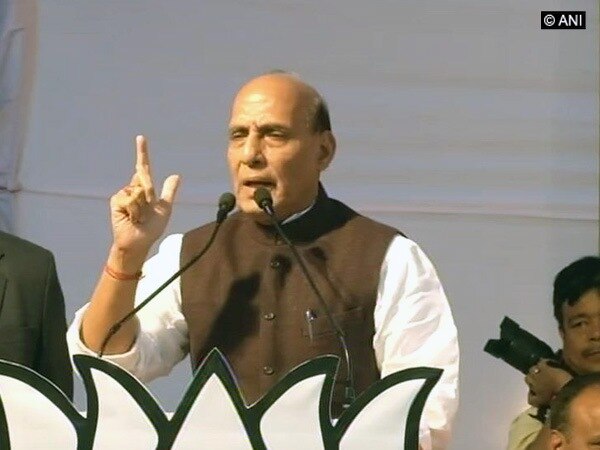 BJP represents development, good governance: Rajnath Singh  BJP represents development, good governance: Rajnath Singh