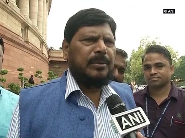 Athawale to contest 2019 polls from Sena's Mumbai South Central seat Athawale to contest 2019 polls from Sena's Mumbai South Central seat