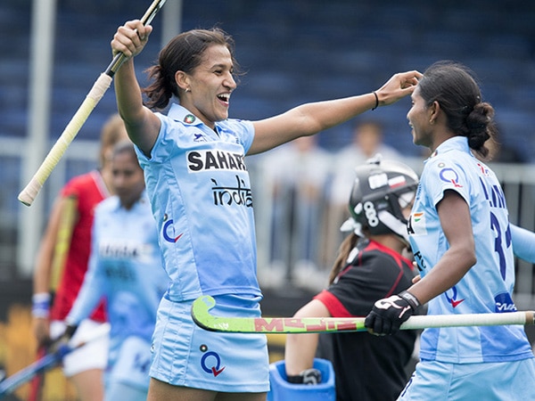 Hockey Asia Cup 2017: Indian eves score sensational 10-0 win against Singapore  Hockey Asia Cup 2017: Indian eves score sensational 10-0 win against Singapore