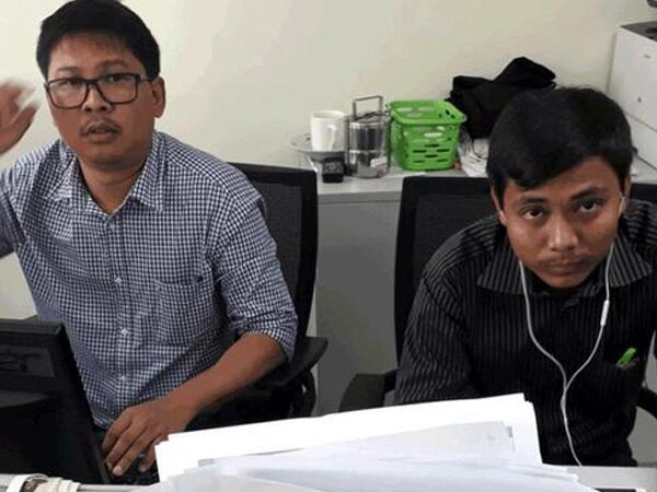 Myanmar journalists get 7 years' imprisonment for breaching official secrets act Myanmar journalists get 7 years' imprisonment for breaching official secrets act