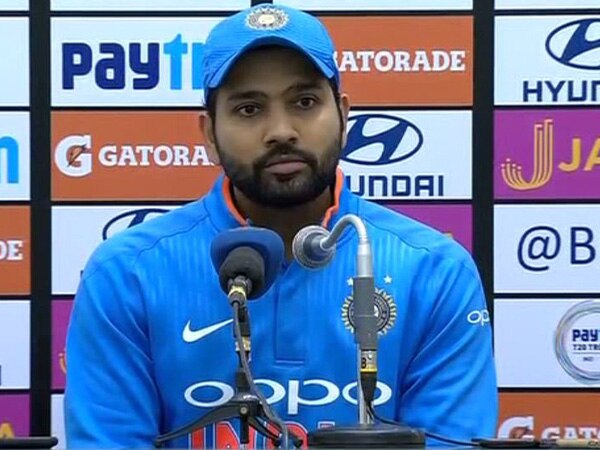'Play with the field', says Rohit Sharma post victory 'Play with the field', says Rohit Sharma post victory