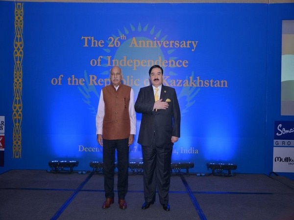 Kazakhstan observes 26th anniversary of its Independence in New Delhi Kazakhstan observes 26th anniversary of its Independence in New Delhi