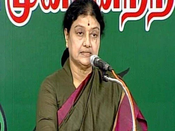 Sasikala issues legal notice to brother asking not to use her name, photo Sasikala issues legal notice to brother asking not to use her name, photo