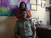 Cop transferred after picture with god woman goes viral