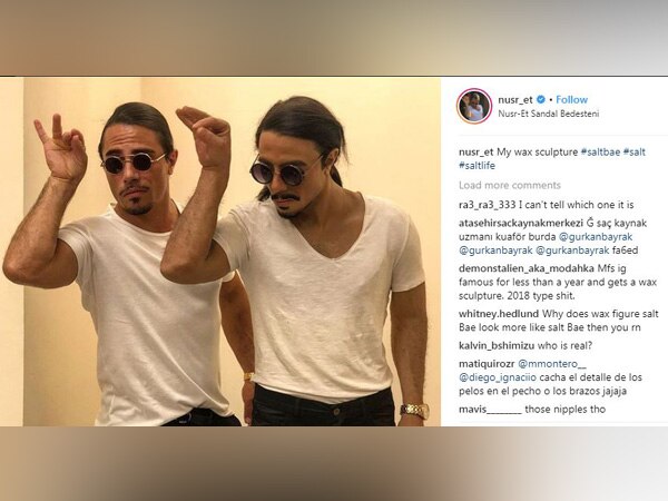 Salt Bae gets his own wax statue Salt Bae gets his own wax statue