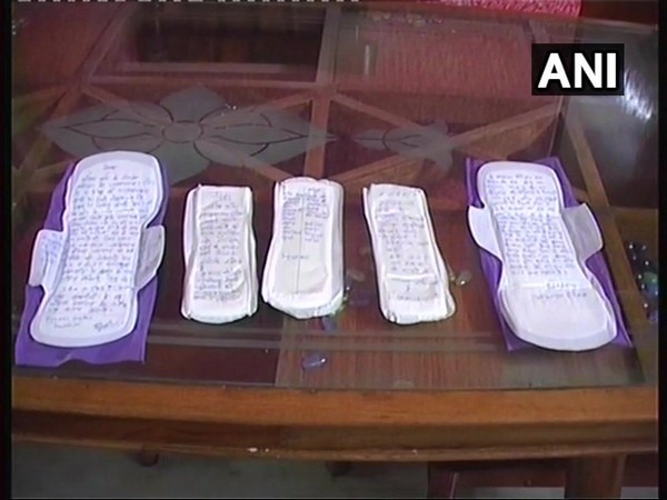 Messages on sanitary napkins to PM Modi to oust 12% GST Messages on sanitary napkins to PM Modi to oust 12% GST