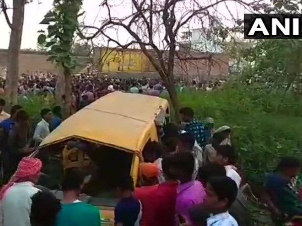 Kushinagar bus-train collision: Death toll reaches 13 Kushinagar bus-train collision: Death toll reaches 13